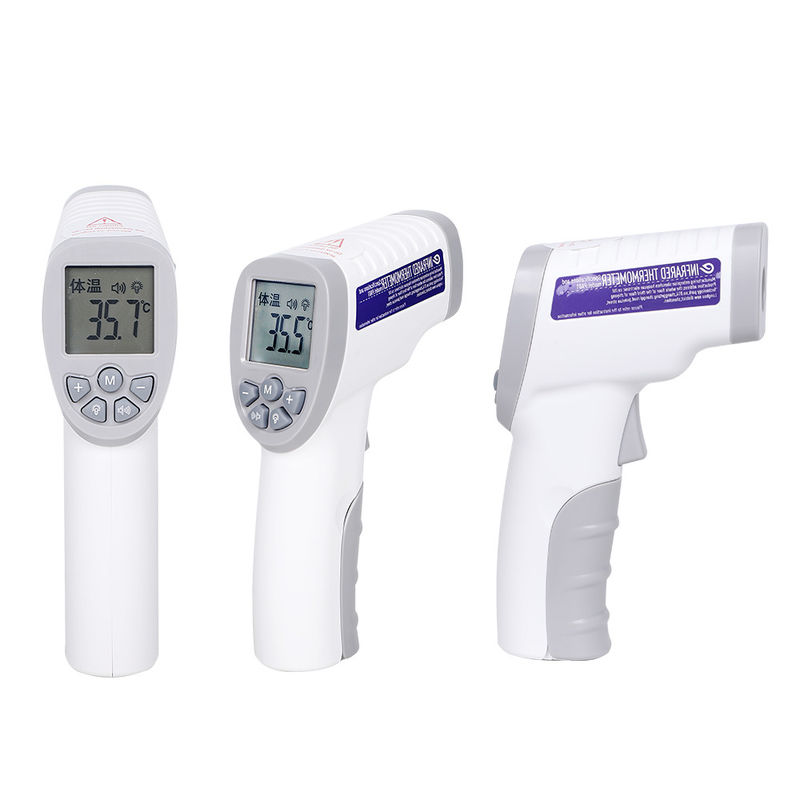 White Fever Scan Thermometer / Digital LCD Fever Thermometer Accurate